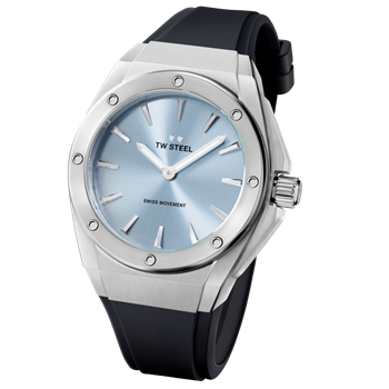 Ceo Tech 38 mm  Mat baby blå Swiss Herre ur fra TW Steel